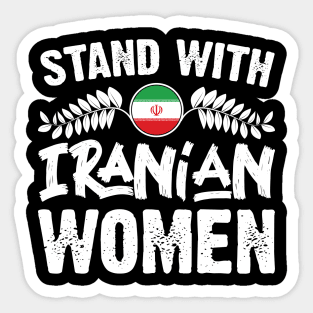 Stand with Iranian women Sticker